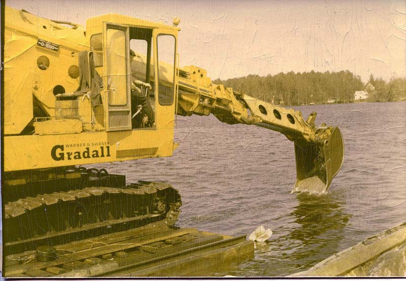 Gradall G-1000 lautalla.
