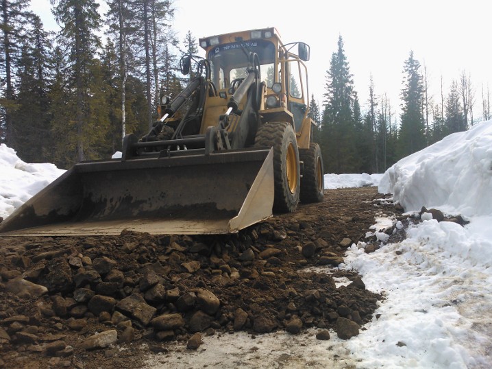 Metsätien sorastus kevät 2012