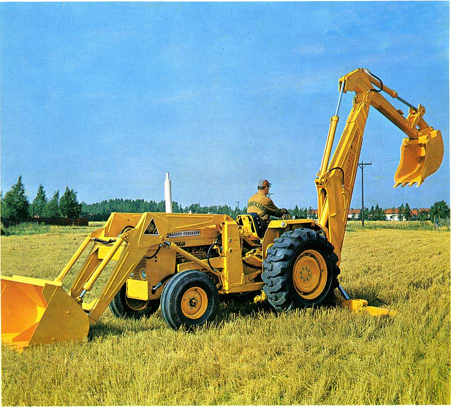 James 610 traktorikaivuri