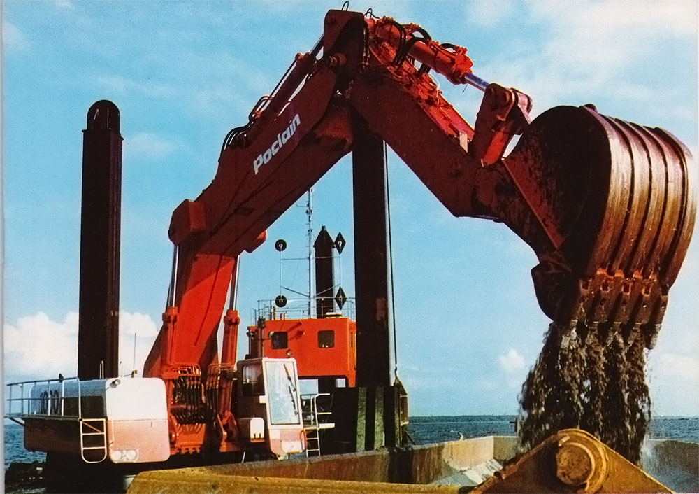 Poclain CK 1000 Suomenlahden ruoppaus Oy