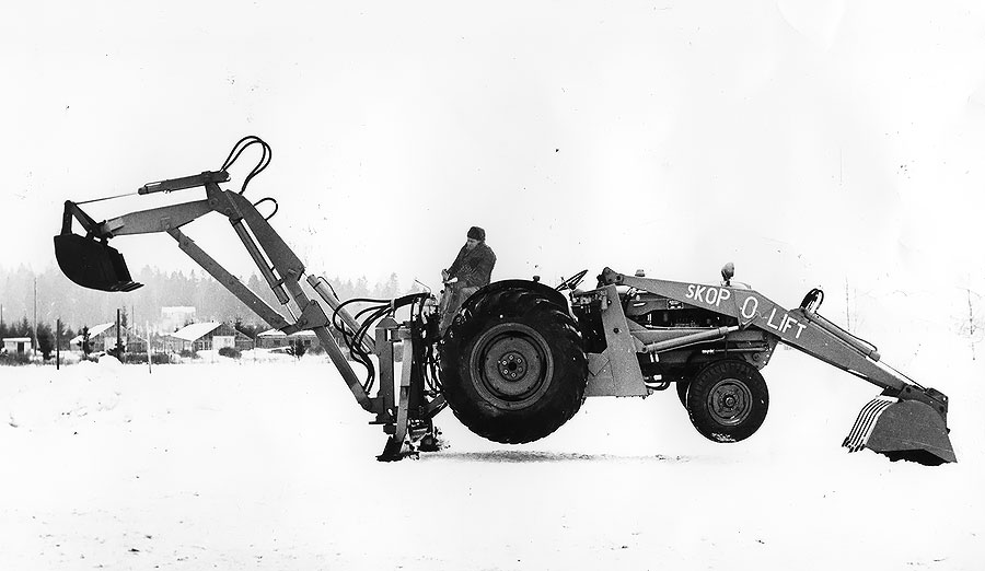 Kone-Diesel myi Hydro-Masterin ja Skopoliftin yhdistelmää nimellä Skopomaster-kaivurikuormaaja.