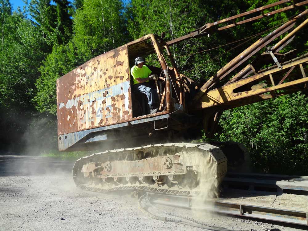 Tämä Lokomo oli ollut käyttämättömänä jonkun vuosikymmenen. Siitä huolimatta se käynnistyi yllättävän helposti.