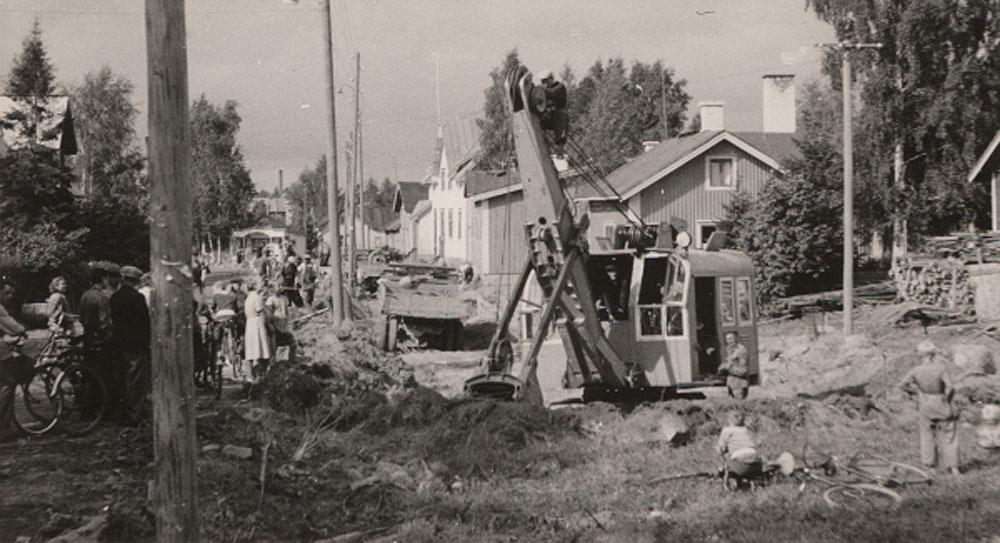 Porstua kirjastot, Seinäjoen maakuntakokoelmat, Vapaudentie rakentaminen.