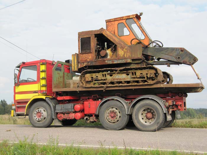 Priestman oli hieman korkea kuorma pikkuscanialle.