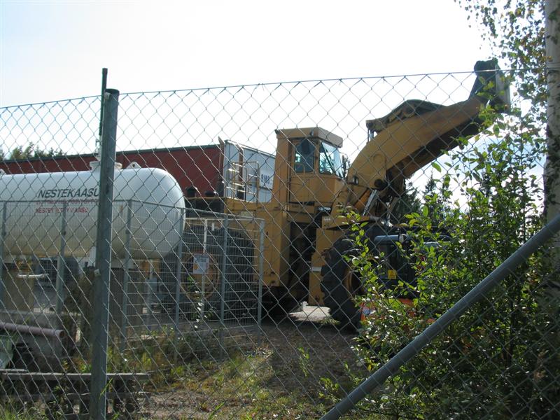 Kuormauskorkeutta piisaa.