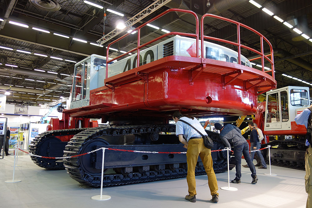 Poclain 400 Intermat 2015