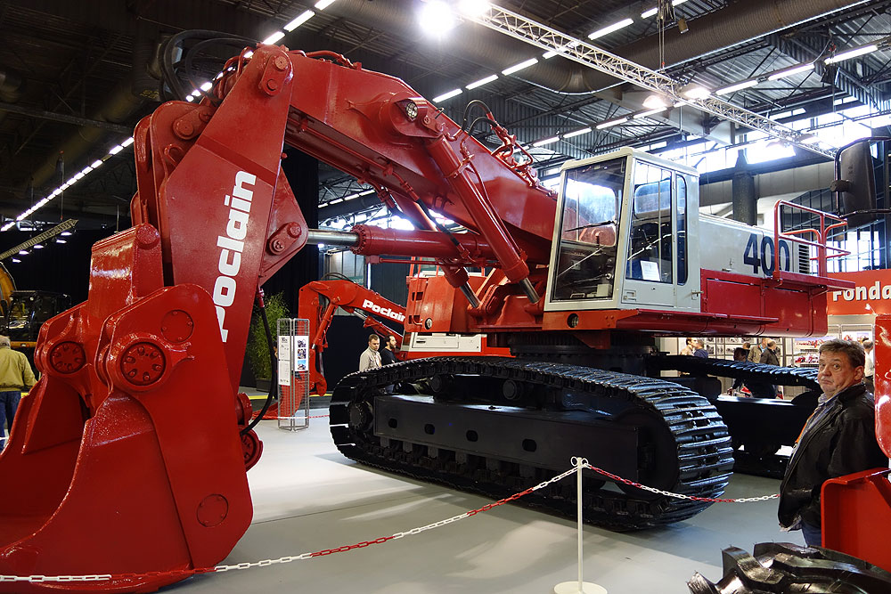 Poclain 400 Intermat 2015