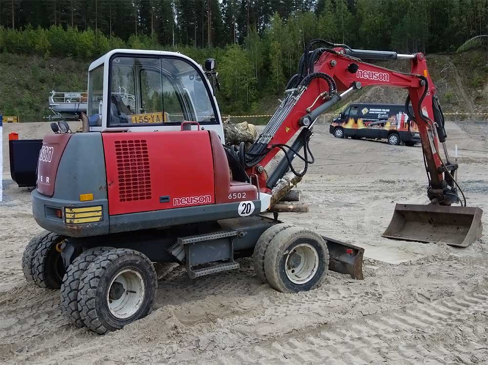 Harvoin tässä maassa nähty konemerkki.