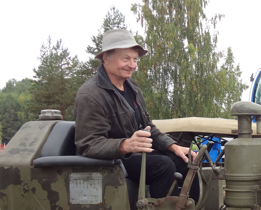 Erkki Kauppinen Riihimäellä Rauta ja petroolissa 2013.