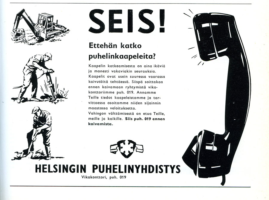 Vanhoja mainoksi, Maansiirtolehti 1965/2.